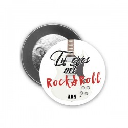 ADN CHAPA PEQUEÑA TU ERES MI ROCK'N'ROLL